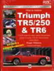 How to Restore Triumph Tr5, Tr250 and Tr6 - Book