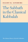 The Sabbath in the Classical Kabbalah - Book