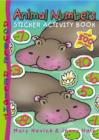 Animal Numbers Sticker Activity Book - Book