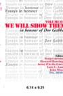 We Will Show Them! Essays in Honour of Dov Gabbay. Volume 1 - Book