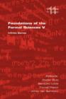 Foundations of the Formal Sciences : Infinite Games v. 5 - Book