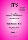 Verbal Reasoning : 11+ Daily Practice Tests Bk. 2 - Book