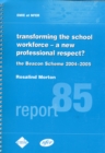 TRANSFORMING THE SCHOOL WORKFORCE - Book
