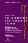 English as a Lingua Franca : Implications for Translator and Interpreter Education - Book