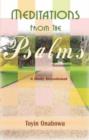 Meditations from the Psalms : A Daily Devotional Psalms 1 to 42 Pt. 1 - Book