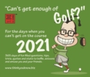 Can't Get Enough of Golf Box Calendar 2021 - Book