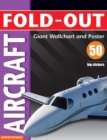 Fold-Out Poster Sticker Book: Aircraft - Book
