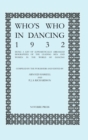 Who's Who in Dancing, 1932 - Book