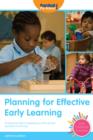Planning for Effective Early Learning : Professional skills in developing a child-centred approach to planning - eBook