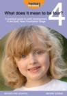 What Does it Mean to be Four? : A practical guide to child development in the Early Years Foundation Stage - eBook