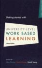 Getting Started with University-level Work Based Learning - Book