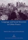 Language and Social Structure in Urban France - Book