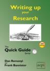 Writing Up Your Research : Quick Guide - Book