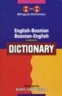 English-Bosnian & Bosnian-English One-to-one Dictionary - Book