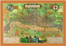 Map of Elizabethan London, 1572 : Braun & Hogenberg's - Book