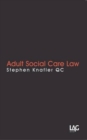 Adult Social Care Law - Book