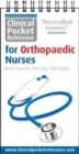 Clinical Pocket Reference for Orthopaedic Nurses - Book