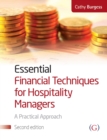 Essential Financial Techniques for Hospitality Managers : A practical manual - eBook