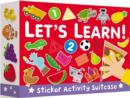 Sticker Activity Suitcase - Let's Learn! - Book