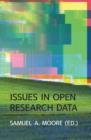 Issues in Open Research Data - Book