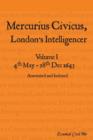 Mercurius Civicus, London's Intelligencer : 4th May - 28th Dec 1643 Volume 1 - Book