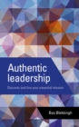 Authentic leadership - eBook