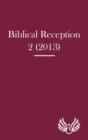 Biblical Reception 2 (2013) - Book