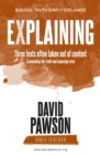 EXPLAINING Three texts often taken out of context - Book