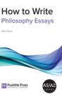 How to Write Philosophy Essays - Book