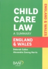 Child Care Law: England and Wales : A Summary of the Law in England and Wales - Book
