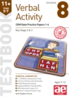 11+ Verbal Activity Year 5-7 Testbook 8: CEM Style Practice Papers 1-4 - Book