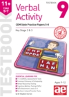 11+ Verbal Activity Year 5-7 Testbook 9 : CEM Style Practice Papers 5-8 - Book