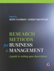 Research Methods for Business and Management : a guide to writing your dissertation - Book