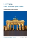 German - Learn 35 Words to Speak German - Book
