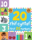 20 Rhif Cyntaf / First 20 Numbers - Book