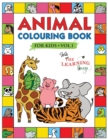 Animal Colouring Book for Kids with The Learning Bugs Vol.1 : Fun Children's Colouring Book for Toddlers & Kids Ages 3-8 with 50 Pages to Colour & Learn the Animals & Fun Facts About Them - Book