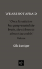 We are Not Afraid - Book