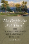 'The People Are Not There' : The Transformation of Badenoch 1800-1863 - Book