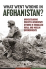 What Went Wrong in Afghanistan? : Understanding Counter-Insurgency Efforts in Tribalized Rural and Muslim Environments - Book