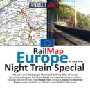 Railmap Europe - Night Train Special 2017 : Specifically Designed for Global Interrail and Eurail Railpass Holders - Book