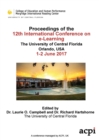 Icel 2017 - Proceedings of the 12th International Conference on Elearning - Book