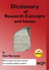 A Dictionary of Research Concepts and Issues - 2nd Ed - Book