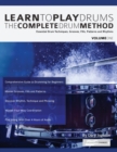 Learn To Play Drums : The Complete Drum Method Volume 1: Essential drum techniques, grooves, fills, patterns and rhythms - Book