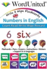 Numbers in English : Write & Wipe Flashcards - Book