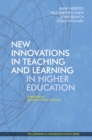 New Innovations in Teaching and Learning in Higher Education 2017 - Book