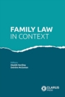 Family Law in Context - Book