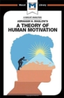 An Analysis of Abraham H. Maslow's A Theory of Human Motivation - Book