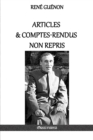 Articles & Comptes-Rendus Non Repris - Book