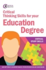 Critical Thinking Skills for your Education Degree - Book