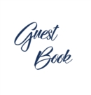 Navy Blue Guest Book, Weddings, Anniversary, Party's, Special Occasions, Memories, Christening, Baptism, Visitors Book, Guests Comments, Vacation Home Guest Book, Beach House Guest Book, Comments Book - Book